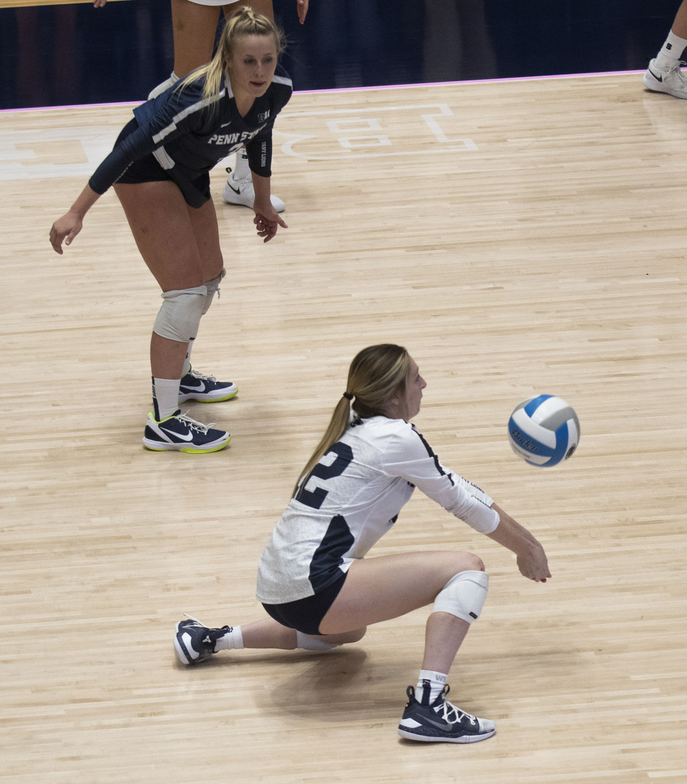 Women's Volleyball vs. Iowa, Holcomb (12)